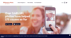 Desktop Screenshot of donateaphoto.com